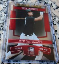 NICK CASTELLANOS 2010 Donruss Elite 1st Rookie Card RC Phillies HR Power NLDS🔥