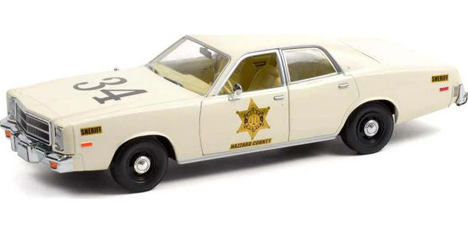 1977 Plymouth Fury - Riverton Sheriff #34 (Artisan Collection) Diecast 1:18 - - Image 1 of 1