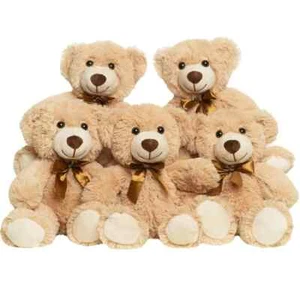 5pcs Plush Toys Gift for Kid 13.5in Stuffed for Christmas - Picture 1 of 9