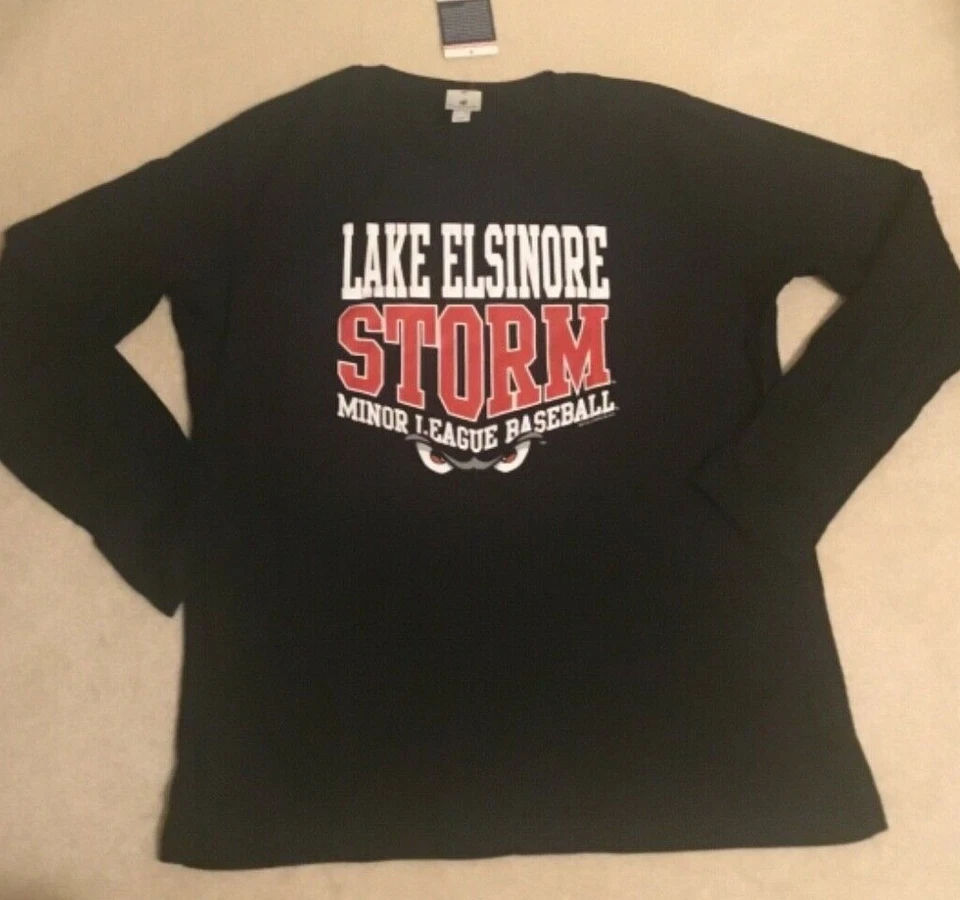 Новый MiLB озеро Elsinore Storm бейсбол L/S футболка женщин женщины S маленький новый с Ярлыками 7U68 - Изображение 1 из 1
