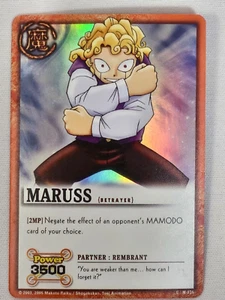 ZATCH BELL - MARUSS (Betrayer) - 2005 - M-026 HOLO FOIL TCG  Collectible Card - Picture 1 of 5