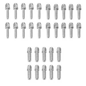 10Pcs/set Alloy Silver M2 M2.5 M3 Ball Head Screw For RC Model Buggy Truck Car - Picture 1 of 9