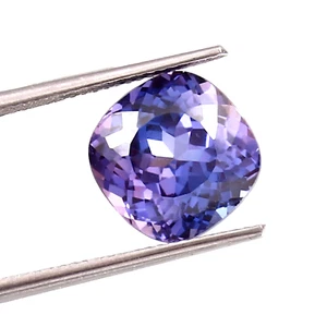 AAA Natural Ceylon Purple Pink Sapphire Loose Cushion Gemstone Cut  11x11 MM - Picture 1 of 5