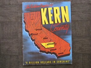 Das Goldene Reich Kern County CA von Kern County C von C 1952? VINTAGE GUIDE - Bild 1 von 11