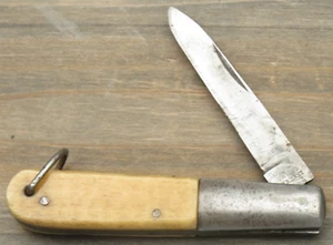 Vintage 1950's to 60's SWANWORKS GERMANY Baby Barlow Pocket Knife Sawcut Bone - Picture 1 of 12