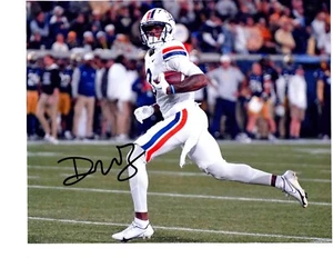 DONTAYVION WICKS Virginia Cavaliers Firmada autógrafo 8x10 foto de fútbol americano NFL b - Imagen 1 de 1