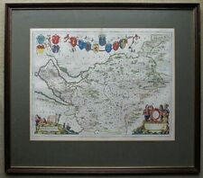 Cheshire Antique Original Antique Europe Atlas Maps