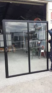 2100h x 1810w NEW Sliding Door 8 Colours SF or FS Single Glazed +Fly Screen Door - Picture 1 of 5