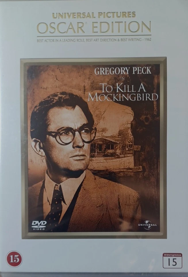 TO KILL A MOCKINGBIRD DVD NEW SEALED SWEDISH IMPORT WITH ENGLISH LANGUAGE #PB - Image 1 of 2