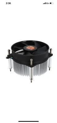 Thermaltake CLP0556-B 92mm 1 x Sleeve Bearing CPU Cooler New - Image 1 of 2