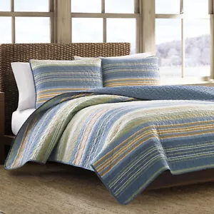 Eddie Bauer Yakima Valley Quilt Set 3-teilig 100% Baumwolle wendbar weich leicht - Bild 1 von 28