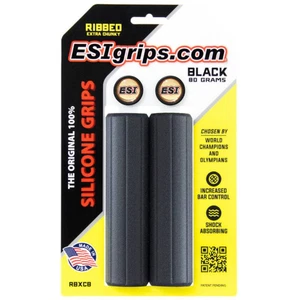 ESI Ribbed Extra Chunky Silicone Push On Grips 32mm 130mm Length 60g MTB XC New - Picture 1 of 2