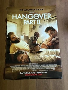 Bradley Cooper Signed The Hangover Part 2 Double Sided 27x40 Movie Poster - Picture 1 of 1