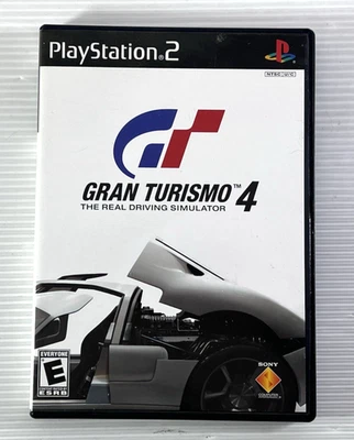 Grand Turismo 4 (Sony Playstation 2 PS2) Black Label в комплекте с руководством - Изображение 1 из 4