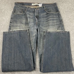 Vintage Levis 569 Jeans Herren 36x32 (Passform 37x32) Loose Wide Leg Fit Whiskered Y2K - Bild 1 von 13