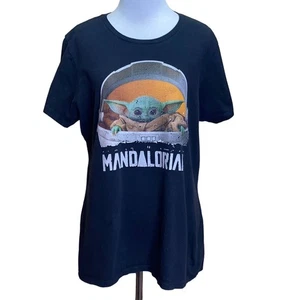 Star Wars Yoda Mandalorian T-Shirt Gr. XL - Bild 1 von 10