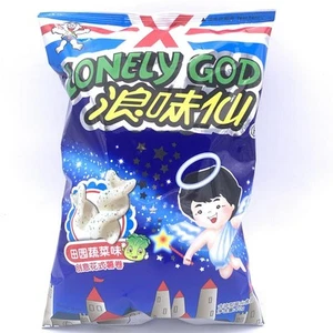 Lonely God Curly Potato Chips - Vegetable Flavor 70g浪味仙花式薯卷蔬菜味 - Picture 1 of 5