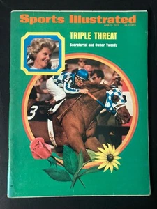Quiosco Secretariat Triple Crown Sports Illustrated de junio de 1973 edición en muy buen estado - Imagen 1 de 3