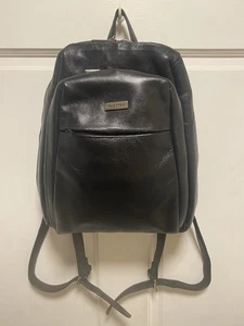 Pelle Studio Wilson’s Leather Black Leather   Backpack Adjustable Straps - Picture 1 of 23