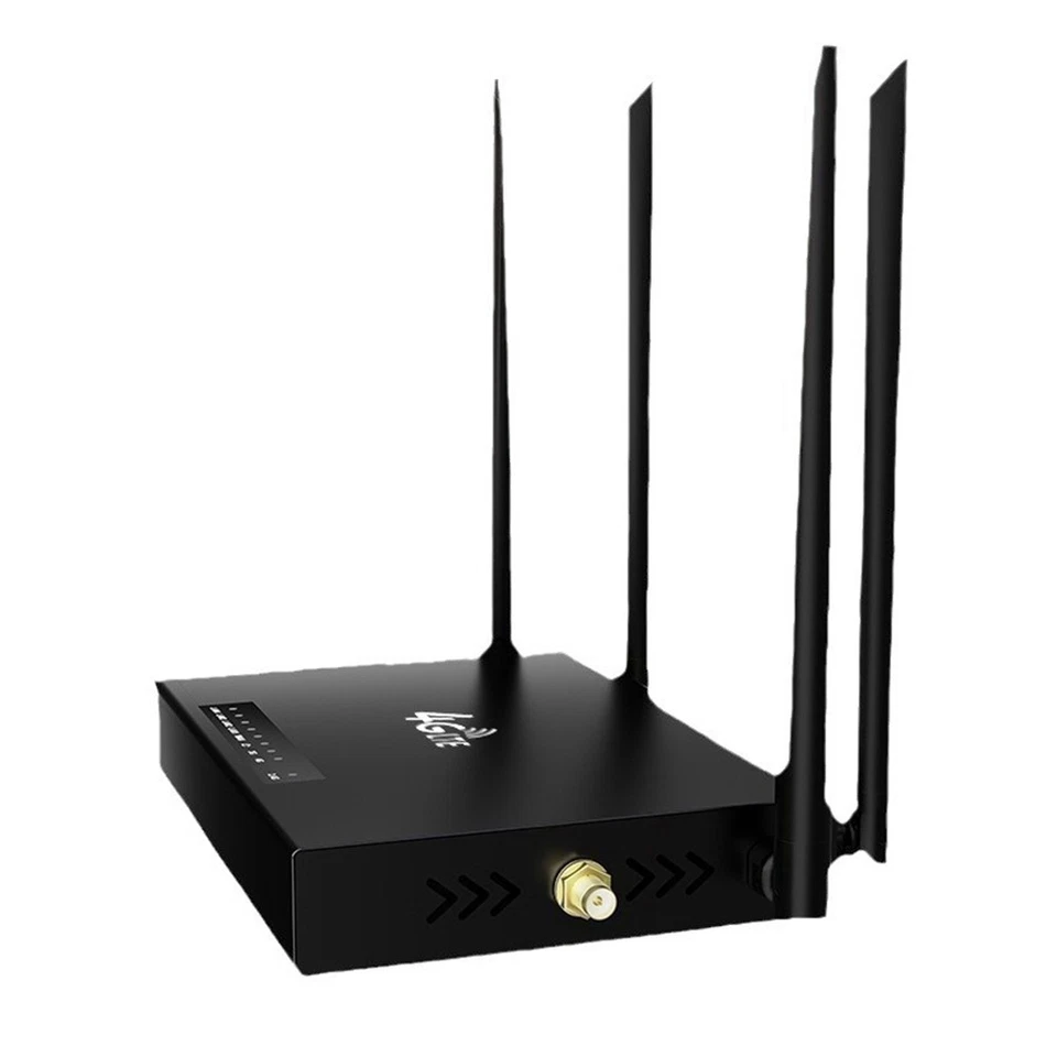 Router WiFi Router 4G LTE 300Mbps Hotspot Domestico Router CPE  4G RJ45 WAN4264 - Imagen 1 de 1