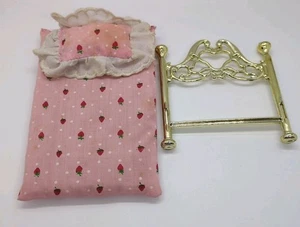 Strawberry Shortcake Berry Happy Home Bett Matratze NUR Kissen und Kopfteil - Bild 1 von 12