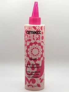 Amika Reset Pink Charcoal Scalp Cleansing Oil ~ 6.7 Oz. - Picture 1 of 2