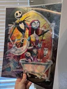 Disney Nightmare Before Christmas 3D Lenticular Poster - Picture 1 of 3