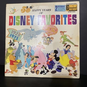 50 Happy Years of Disney Favorites, 2 LP Disneyland STER-3513, 1973 - Picture 1 of 4