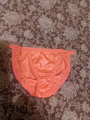 Vtg Joe Boxer Satin String Bikini Panties Size 8XL - Image 1 of 4