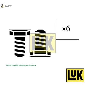 SCREW SET FLYWHEEL 411 0007 10 FOR SKODA KAMIQ KAROQ OCTAVIA/II/Combi/III VW - Picture 1 of 9