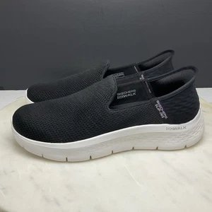 Zapatos Skechers para mujer 11 manos libres sin cordones GoWalk Flex zapatillas negras 124963 - Imagen 1 de 12