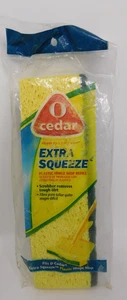 O-Cedar Amarillo Celulosa Esponja Plástico Bisagra Mopa Repuesto Extra Apretar NUEVO - Imagen 1 de 2