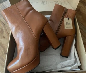 Bottines À Talons Plateforme femme 38 BullBoxer Cuir - Imagen 1 de 4