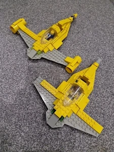 2x LEGO Star Wars Set Naboo Starfighter™ Missing Parts - Picture 1 of 5