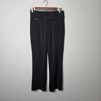 Pantalones Negros No Boundaries Mujer 12 Y2K Pantalón Oficina Vestido Cintura Ancha De Colección Foto 1 de 4