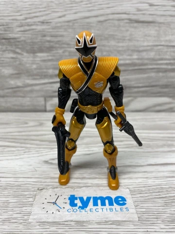 Power Rangers Samurai Light Gold Mega Ranger Action Figure 2011 Bandai Cover
