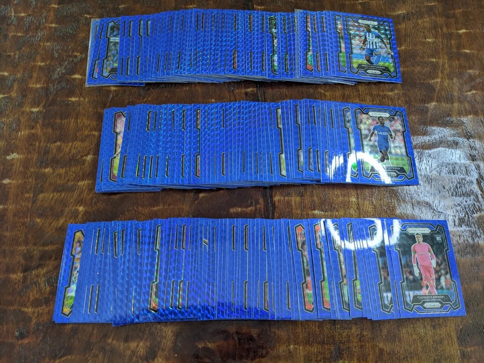 2023-24 Panini Prizm Premier League Blue Mosaic PICK YOUR CARD Complete Your Set - Image 1 of 1