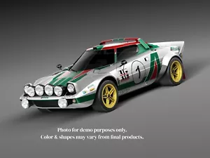 1/10 Lexan Clear RC Car Body Shell for M-Chassis MINI LANCIA STRATOS WB210mm - Picture 1 of 6