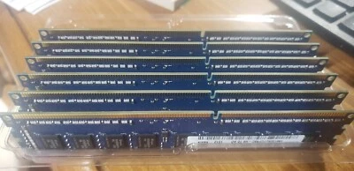 6 LOT Hynix 12GB 6x2GB DIMM 1333 PC3 DDR3 10600 ECC RAM Memory HMT325U7CFR8C-H9 - Image 1 of 4