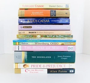 Lot of 13, Classic Literature Novels Plays Plus, Paperback Vintage Modern Prints - Picture 1 of 8