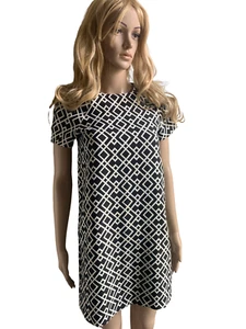 Zara Basic Dress Junior Black and White Color Size XS 12 Years Old Girl Stretch - Picture 1 of 16