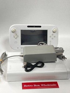 Nintendo Wii U 32GB Console White GamePad Tested WUP-101 Japanese Ver 1670