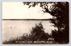 RPPC Nisswa Lake Brainerd Minnesota c1943 Vintage Real Photo Postcard - Picture 1 of 4