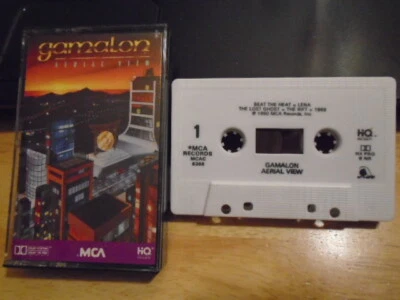 RARE OOP PROMO Gamalon CASSETTE TAPE Aerial View jazz prog Ernie Watts '90 TYZIK - Image 1 of 2