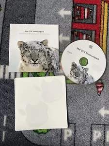 Genuine Apple Mac OS X Snow Leopard 10.6.3 - in Original Box Complete Ready - Picture 1 of 3