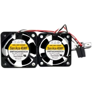 1 pcs Sanyo 9WF0424H6D03A A90L-000-0385 # C 24V 0.08A FANUC Equipment System Fan - Picture 1 of 2