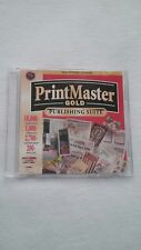 PrintMaster Gold V4.0 For Apple Mac 68K And PPC, In Jewel Case, Macintosh