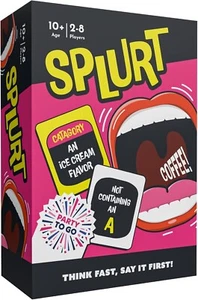Splurt! Juego Party to Go - Piensa rápido, dilo primero - Ages Gamewright #1302 - Imagen 1 de 5