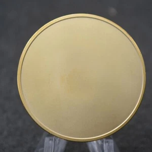 Gold für individuelle Gravur Rohling Zinklegierung Lasergravierbar Herausforderung Münze Medaille - Bild 1 von 8