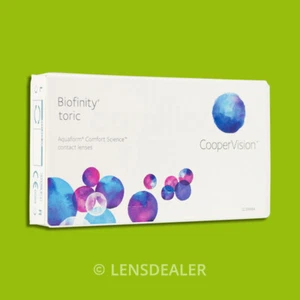 Biofinity toric 1x3 Monatslinsen Kontaktlinsen Cooper Vision - Bild 1 von 4